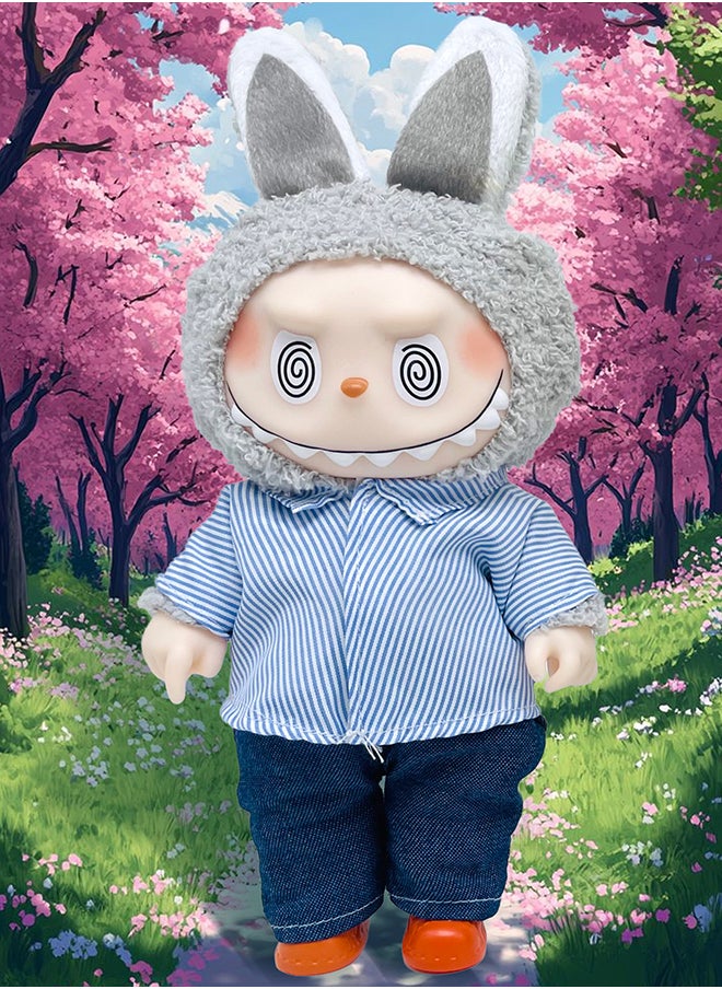 Labubu The Monsters 10.5-Inch Doll Toy Whisperfluff Soft Plush Doll Collectible Figure Cute Toy For Display And Gifting