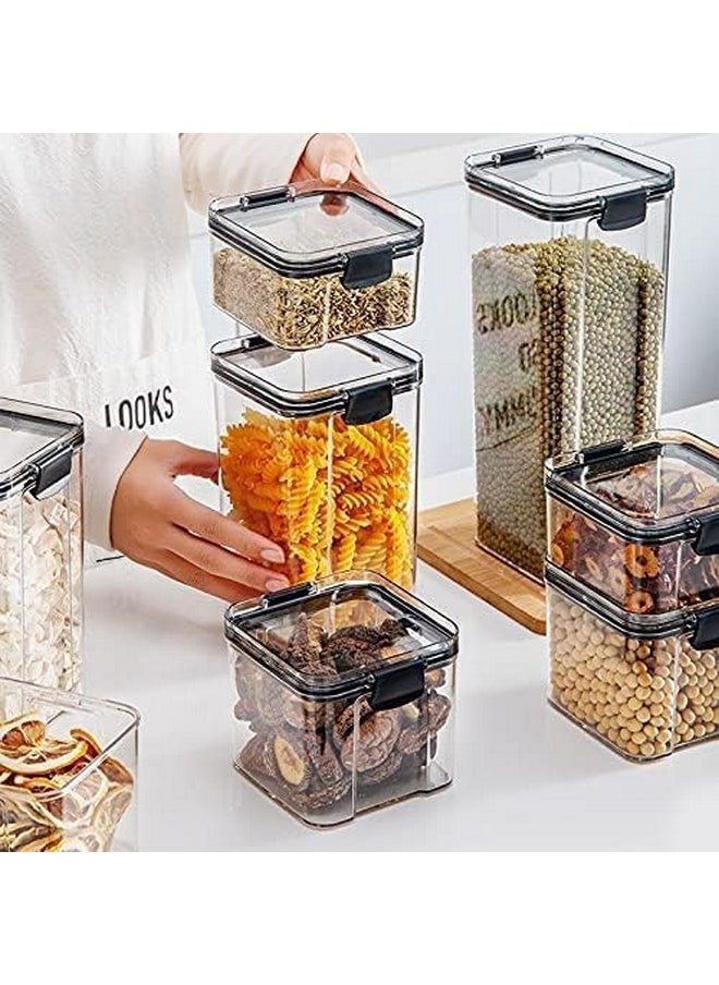 Rylan Rylan Plastic Kitchen Containers Set, Air Tight Container For Kitchen Storage Set, 1700 ml, Kitchen Accessories Items, Kitchen Organizer Items And Storage_,White  - Image 4