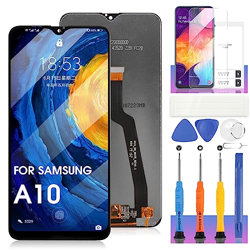 ARSSLY استبدال شاشة سامسونج جالاكسي A10 لشاشة سامسونج A10 لشاشة جالاكسي A10 LCD لمجموعة استبدال أجزاء إصلاح SM-A105M SM-A105FN/DS (ليس لـ A10s/A10E) - Image 1