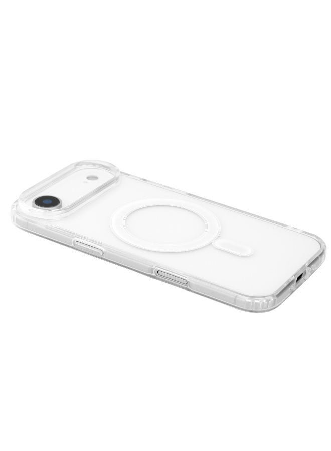 Mini Treasures Magnetic Case for iPhone 17 Air 6.5 inch Compatible with MagSafe, Shockproof Protective Cover, Scratch Resistant Clear Back (Transparent) - Image 3