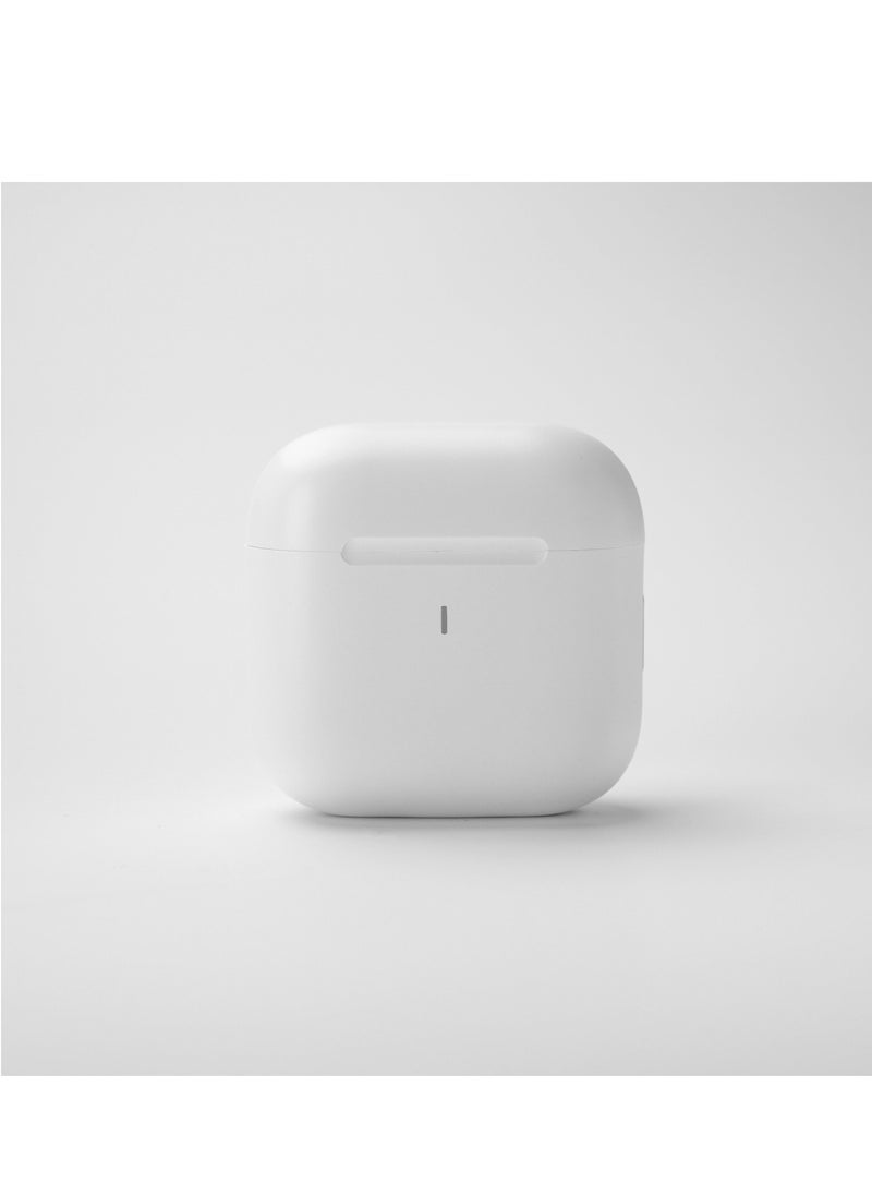 Mezone - LightFun TWS Mini Wireless Earbuds with Lanyard, Touch Control, 4 Hours Playing Time & Bluetooth 5.3 Earphone White - Image 1