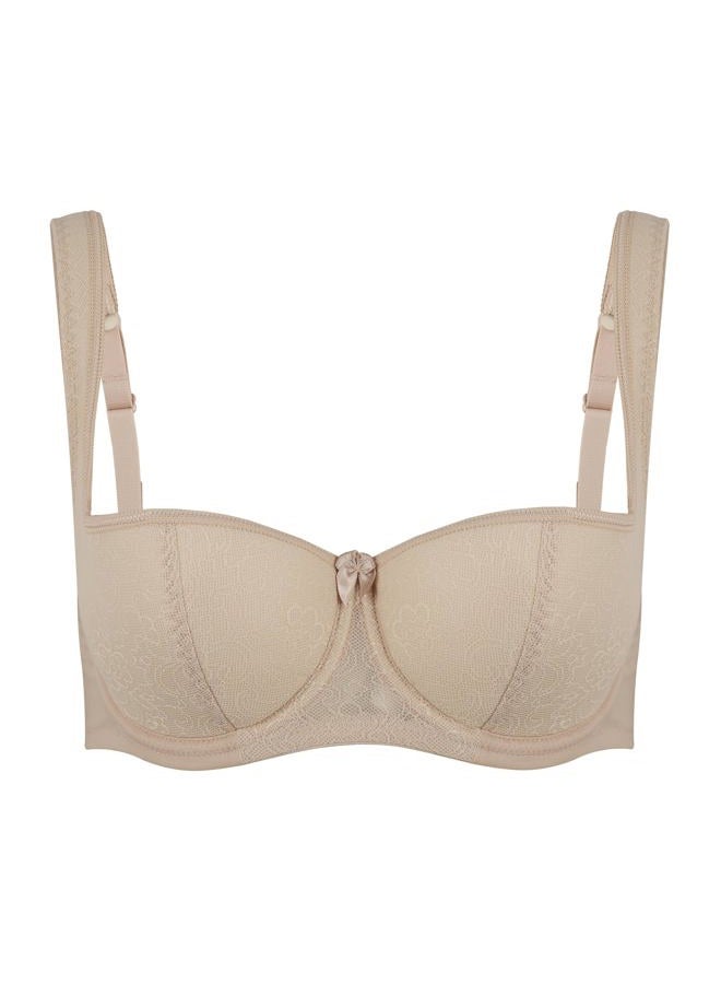 Rosme Womens Balconette Bra, Collection Grand, Ivory, 100F - Image 4