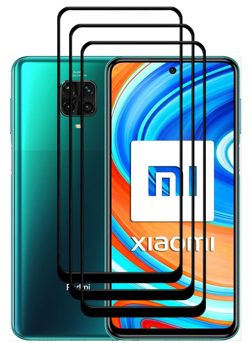 ACLIX 3 Pieces Antistatic ESD Dustproof Premium Quality High Definition Tempered Glass Screen Protector Designed For Xiaomi Redmi Note 9 Pro - Image 1