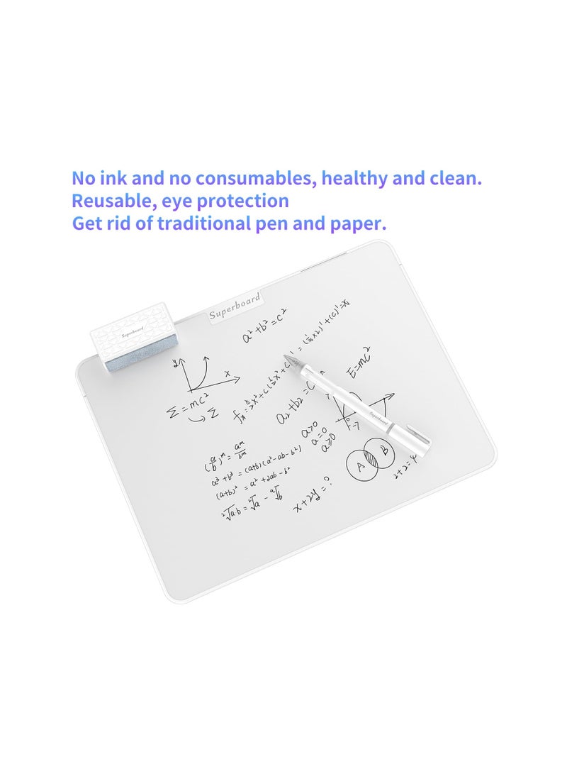 Zikra Magnetic drawing board, drawing tablet, 15inch writing tablet, paper-like writing experience, no ink, no consumables, school or office supplies, Educational Learning Toddler Toys notepad - Image 4