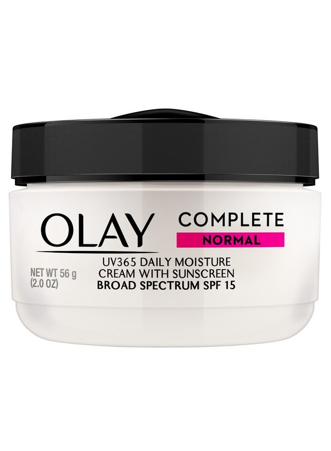 Olay Face Moisturizer Complete All Day UV Moisture Cream with Sunscreen SPF 15, Normal Skin, 2 Fl Oz (Pack of 3) - Image 3