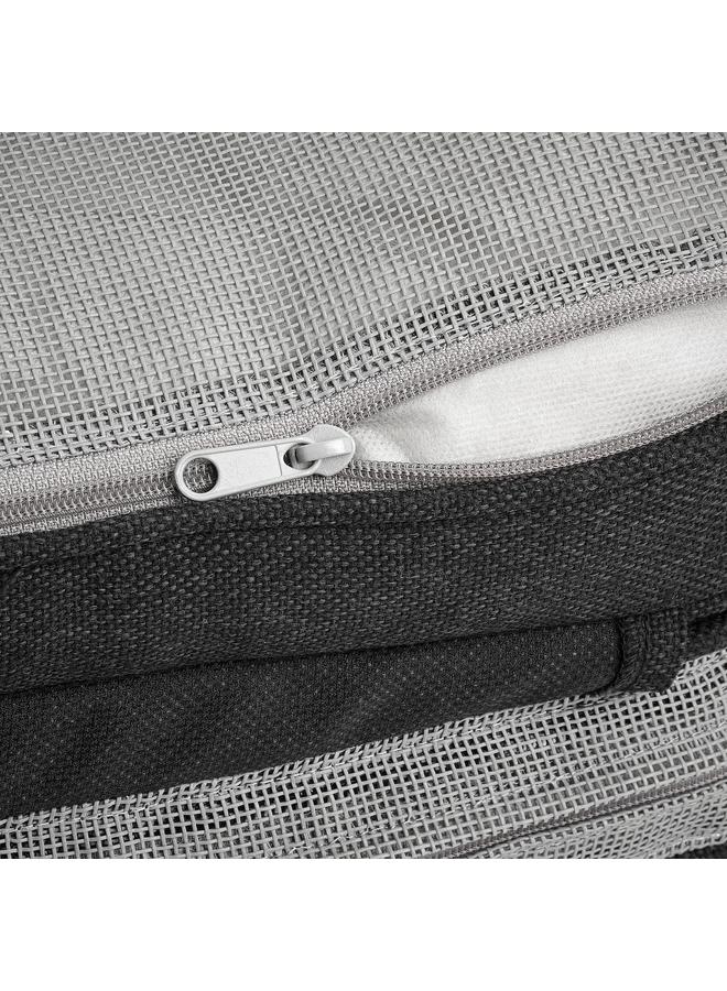 Zaboon Seat/back cushion, outdoor, anthracite, 116x45 cm - Image 5