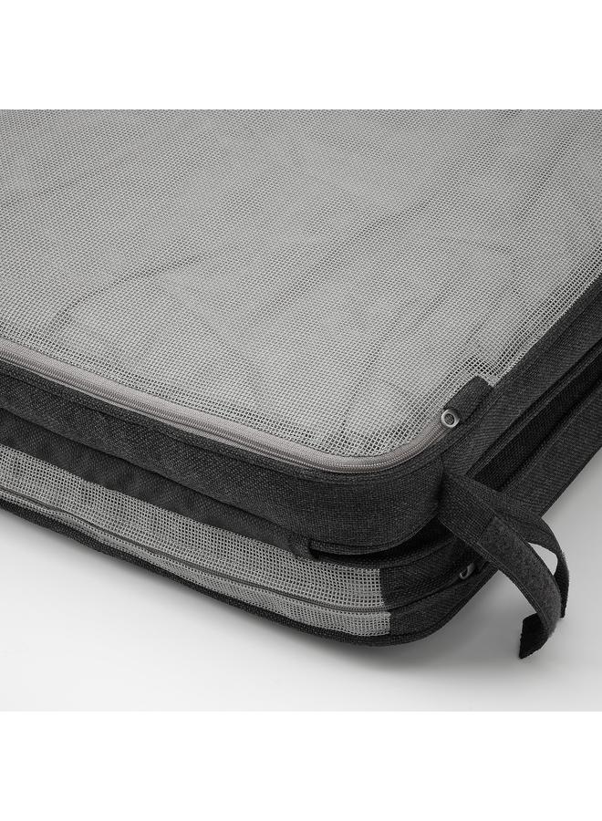 Zaboon Seat/back cushion, outdoor, anthracite, 116x45 cm - Image 4