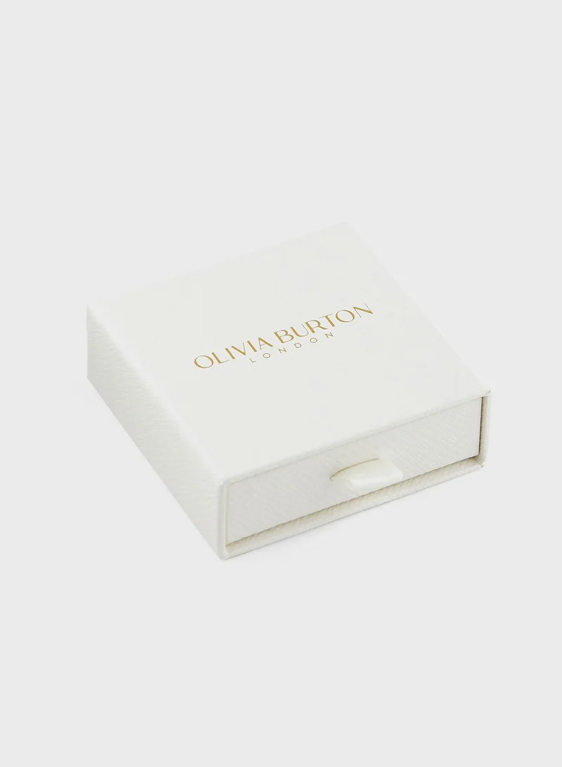 OLIVIA BURTON Stainless Steel Elastic Strap