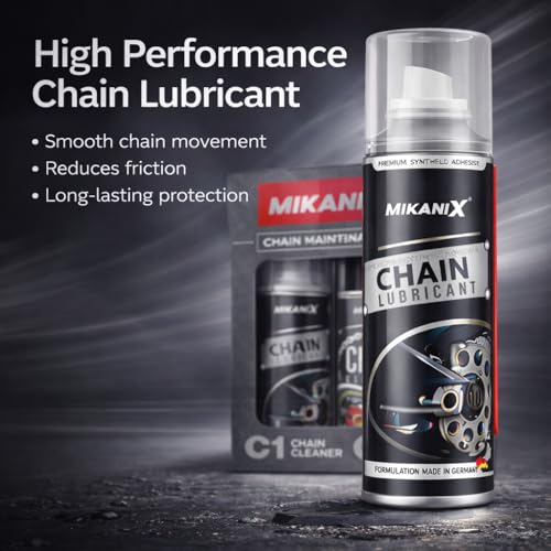 OBEROI'S TRADERS Bike Chain Lubricant and Chain Cleaner Spray With Cleaning Brush For Motorcycle and Bicycle (300 ml) - Image 5