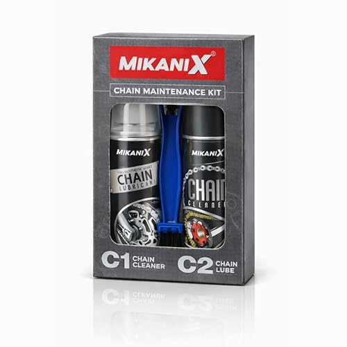 OBEROI'S TRADERS Bike Chain Lubricant and Chain Cleaner Spray With Cleaning Brush For Motorcycle and Bicycle (300 ml) - Image 1