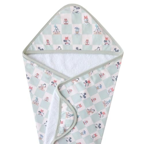 Copper Pearl Premium Knit Hooded Bath Towel Mickey Mouse Friends - Image 1
