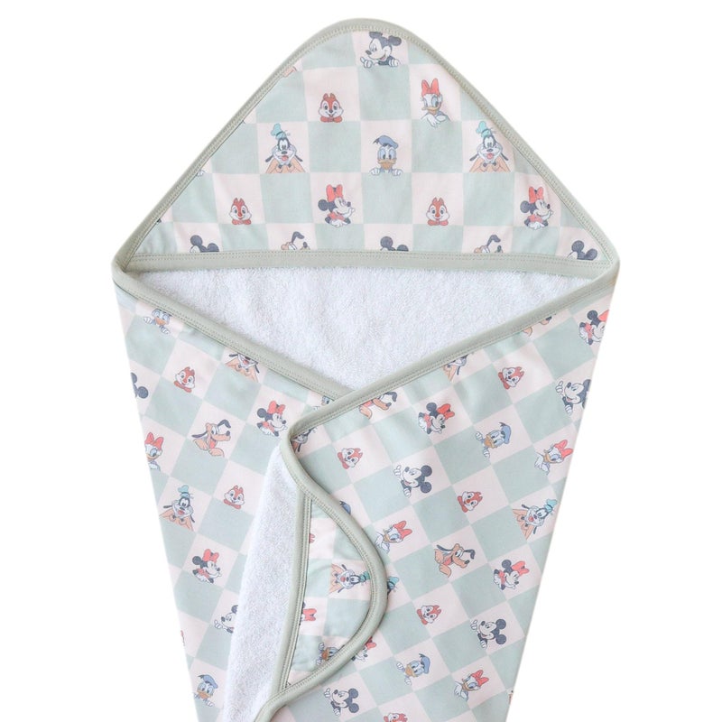 Copper Pearl Premium Knit Hooded Bath Towel Mickey Mouse Friends - Image 2