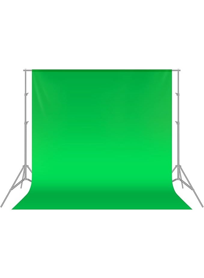 Neewer 6x9 feet/1.8x2.8 meters Photo Studio 100 Percent Pure Muslin Collapsible Backdrop Background for Photography, Video and Television (Background Only)-Green. - Image 1