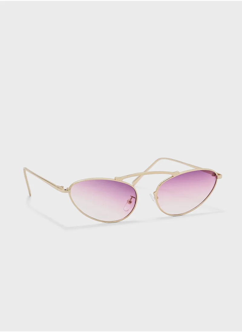 ELLA Oval Sunglasses