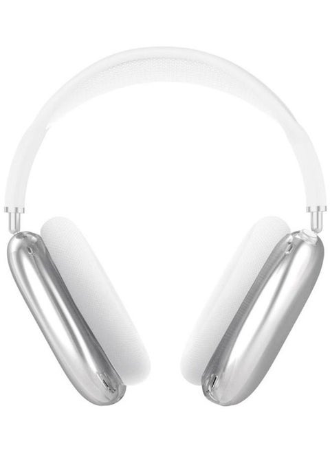 A Pair Full Coverage Anti-scratch Silicone Headphone Protective Case for AirPods Max Clear