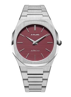 D1 Milano Red Dial Analog Ultra Thin Men's Watch | UTBJ11