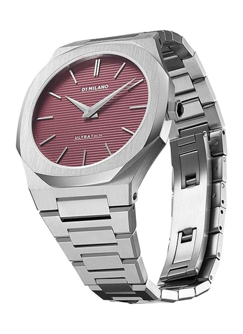 D1 MILANO - D1 Milano Red Dial Analog Ultra Thin Men's Watch | UTBJ11 - Image 1