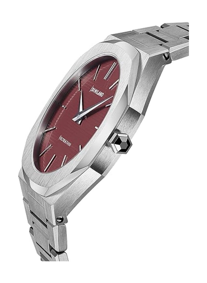 D1 MILANO - D1 Milano Red Dial Analog Ultra Thin Men's Watch | UTBJ11 - Image 1