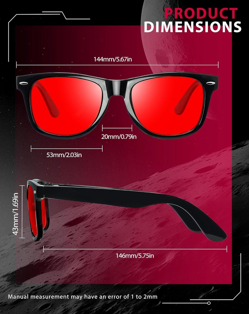 Joopin Non sticky surface Blue Light Glasses for Women Men Eyeglasses Square Frame Computer Gaming UV Blocking Filter Anti Blue Ray Screen Photochromic Sunglasses Simple practical structure - Image 4