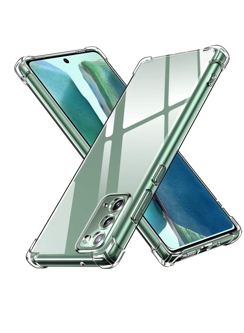 Anti-Shock Protectiv Case For Samsung Galaxy Note 20 Clear - Image 1