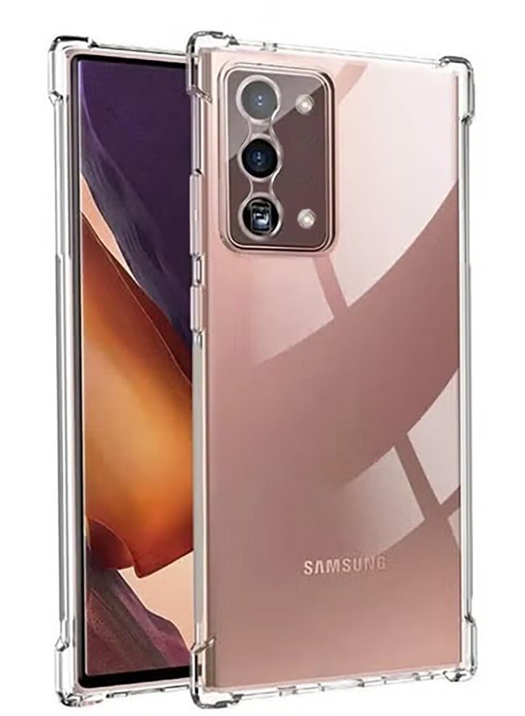 Anti-Shock Protectiv Case For Samsung Galaxy Note 20 Clear - Image 2