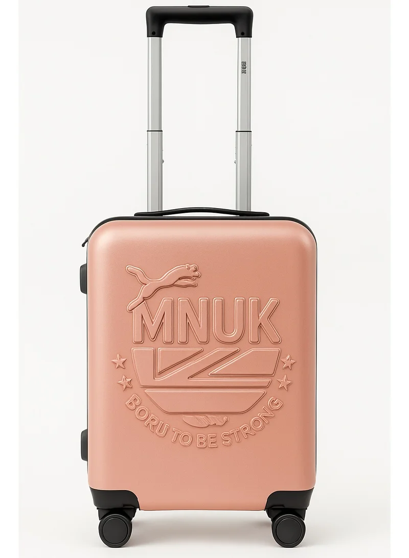 MNUK MANCHESTER Set of 3 Luggage bag| Polycarbonates &amp; ABS Hardside Luggage Trolley with TSA Lock| Double 360Â° 4 Wheeler| Cabin-20 Inch, Medium- 24 Inch, Large-28 Inch| Rose Gold