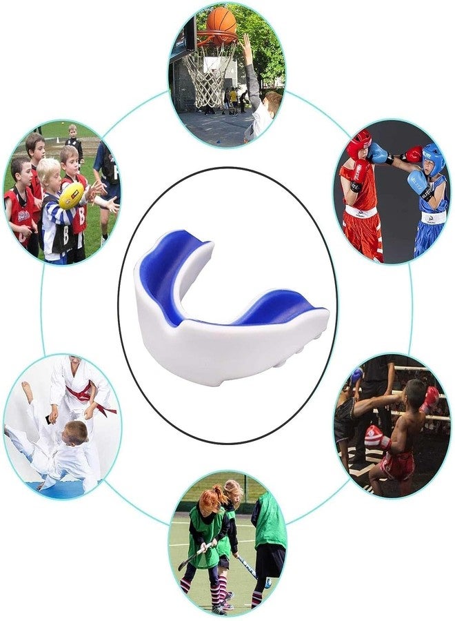 DRANGE واقي فم DRANGE Warrior ثنائي الاستخدام للرياضات، واقي أسنان مُصمم خصيصًا، مثالي للملاكمة، والتايكوندو، والكاراتيه، والهوكي، وكرة القدم الأمريكية، وفنون القتال المختلطة، والكيك بوكسينغ، وفنون الدفاع عن النفس، والمصارعة، وغيرها من الرياضات الاحتكاكية. عبوة من 5 قطع - Image 3