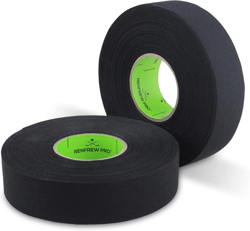Renfrew Pro Pro-Blade XT Black Cloth Hockey Tape, 3 Pack - Image 2