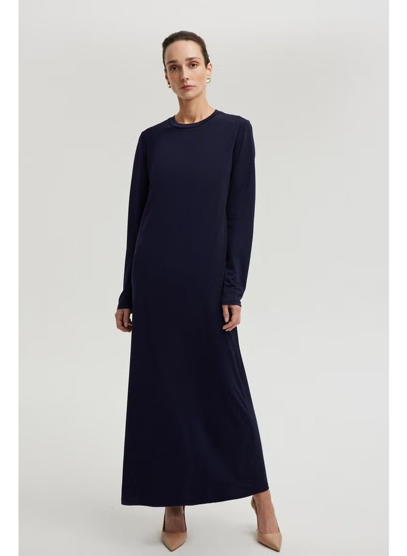 Touche Navy Maxi Dress - Image 1