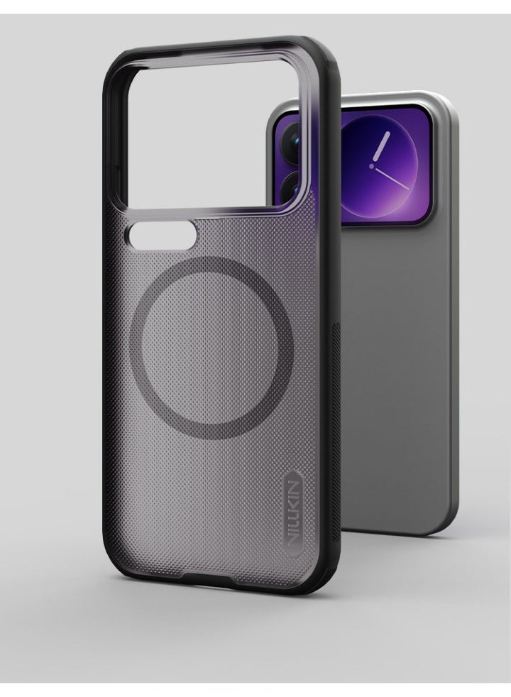 general Magnetic Case Compatible with Xiaomi 17 Pro Max 2025 Case, Built in Magnetic Attraction and Frosted Shield Matte Anti-Drop Crashproof PC Hard Back Cover Shell - Image 2