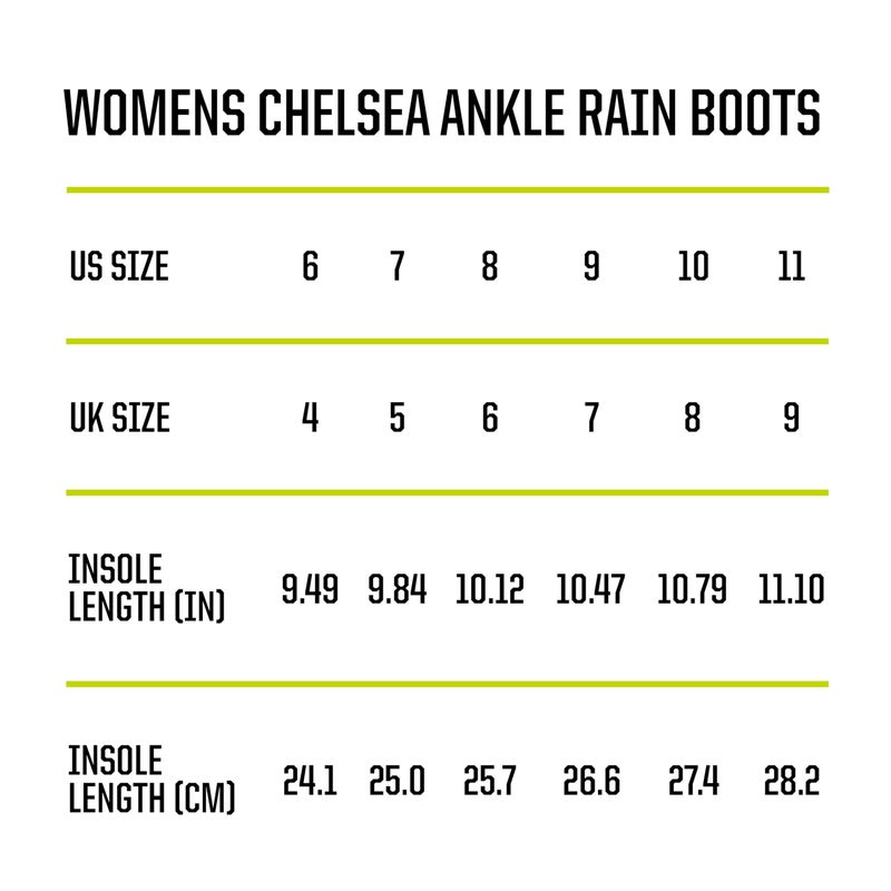 Western Chief Chelsea Waterproof Rain Boots for Women Offers Rubber Upper, Textile Lining, and Synthetic Outsole Hen Frenzy 7 M - Image 4