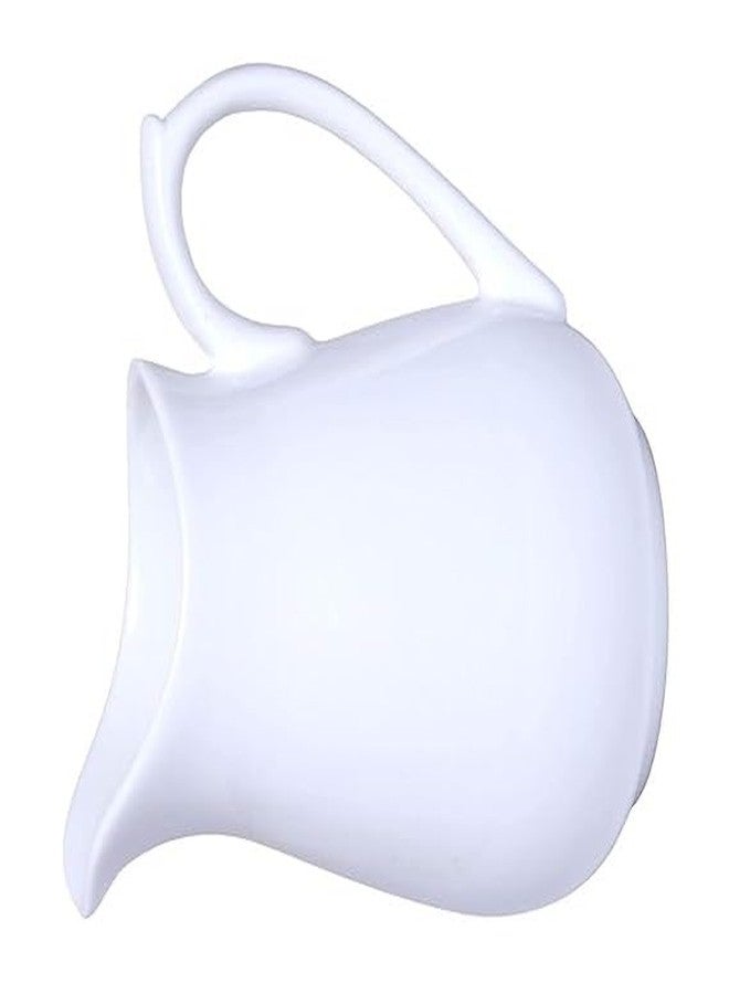 Mirakii 310 ml Porcelain Sauce Boat or Tea or Gravy Pot Milk Pot Microwave and Dishwasher Safe (310 ml) - Image 4