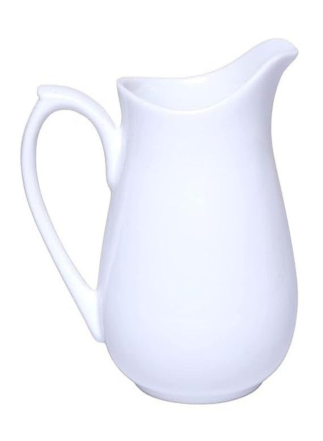 Mirakii 310 ml Porcelain Sauce Boat or Tea or Gravy Pot Milk Pot Microwave and Dishwasher Safe (310 ml) - Image 1