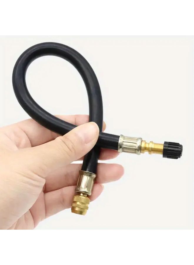 Thin Wall 300mm Copper Tire Valve Extender Dual Stem Extension Pipe For Easy Install - Image 3