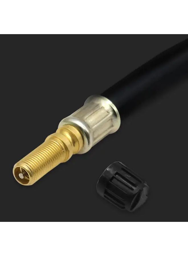 Thin Wall 300mm Copper Tire Valve Extender Dual Stem Extension Pipe For Easy Install - Image 2