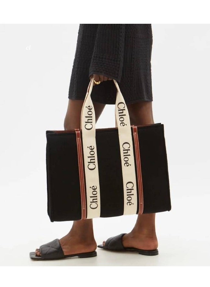 Chloe - Medium Woody Tote Bag For Women - Image 1
