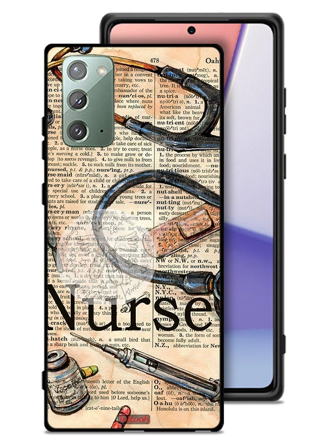Tolwak Samsung Galaxy Note 20 Protective Case Cover Nurse Vintage Tools - Image 1