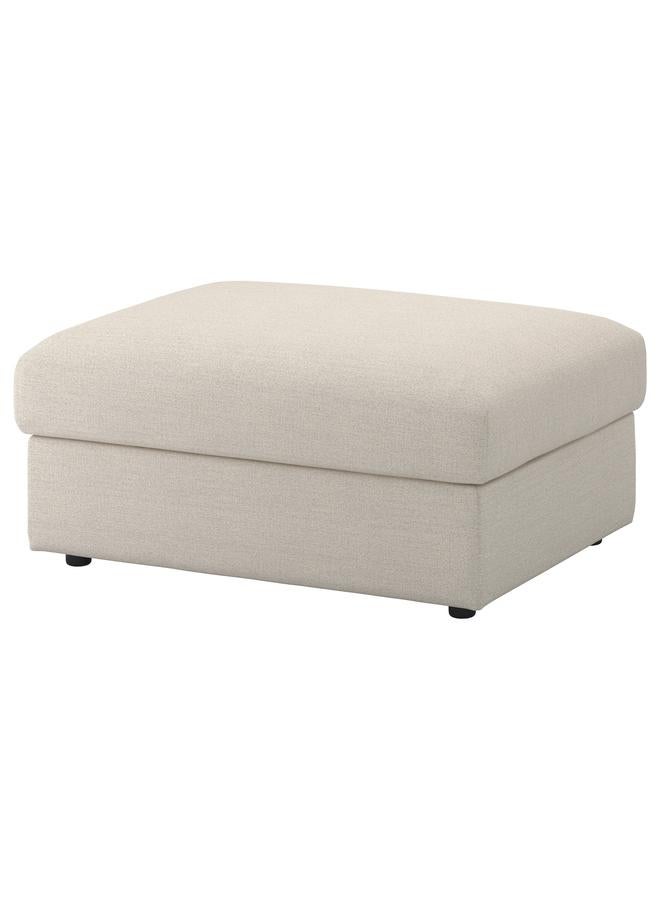 Cover For Footstool With Storage, Gunnared Beige