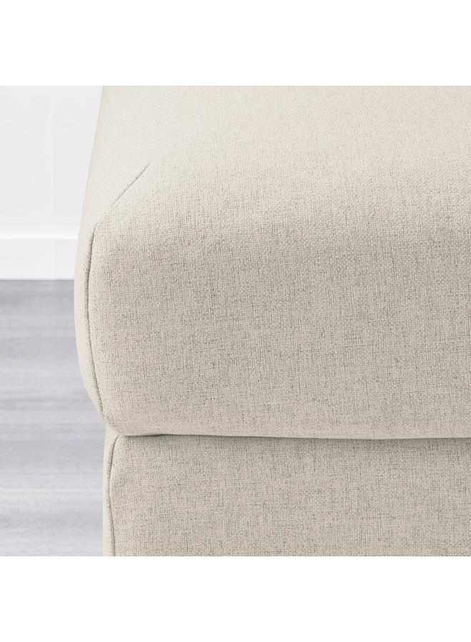 Cover For Footstool With Storage, Gunnared Beige