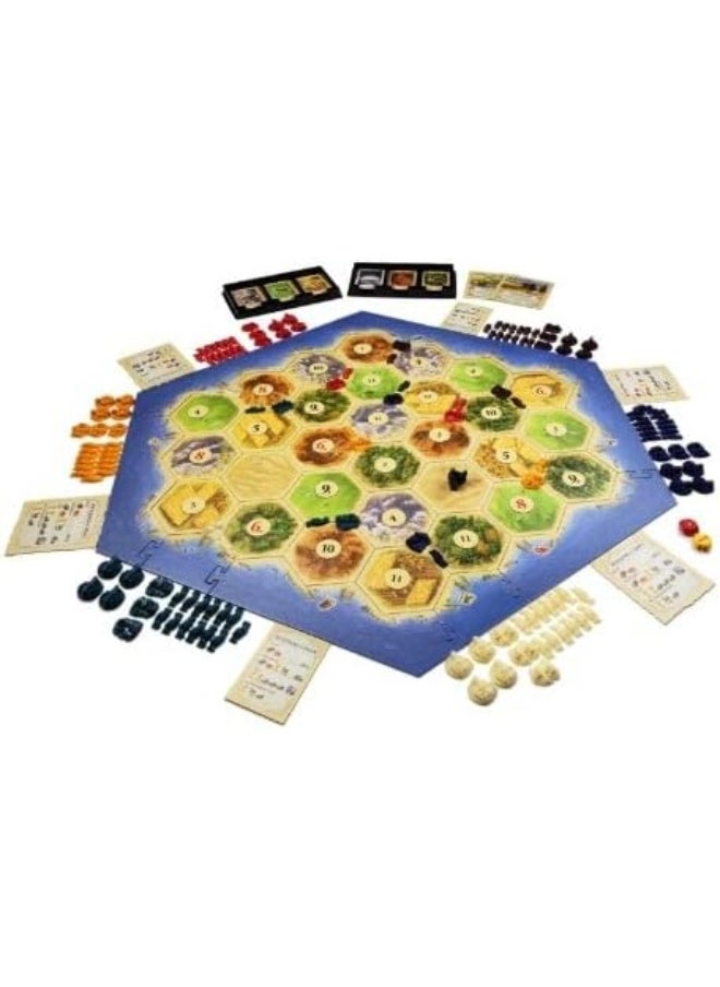 Catan Cities & Knights | Extension 5-6 Players | Official Version | English and Arabic Language | Family Game For Ages 12+ | Board Game - Strategy