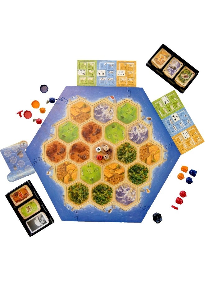 Catan Cities & Knights | Extension 5-6 Players | Official Version | English and Arabic Language | Family Game For Ages 12+ | Board Game - Strategy