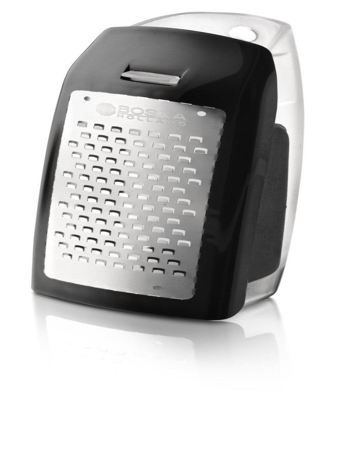 Boska Easy Grater/Table Grater/Dishwasher Safe/Silver/Black / 16,5 x 7 x 4,5 cm - Image 2