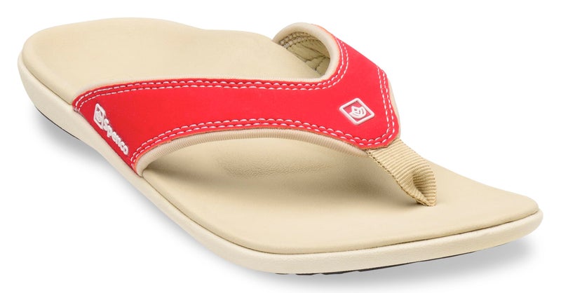 Spenco Women's Yumi Sandal, Red, 6 M US - Image 1