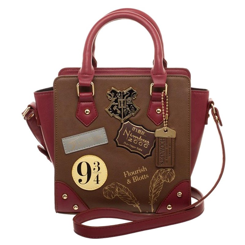 Bioworld Harry Potter 9 3/4 Deluxe Mini Brief Handbag Purse Satchel - Image 1