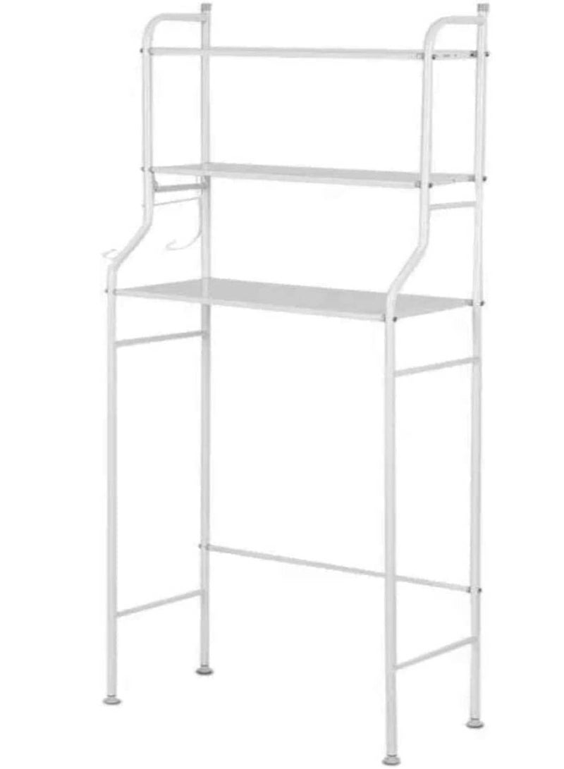 ELTRAZONE 3 Layer Metal Washing Machine Storage Shelf Rack,Space Saver Organizer Holder - Image 2