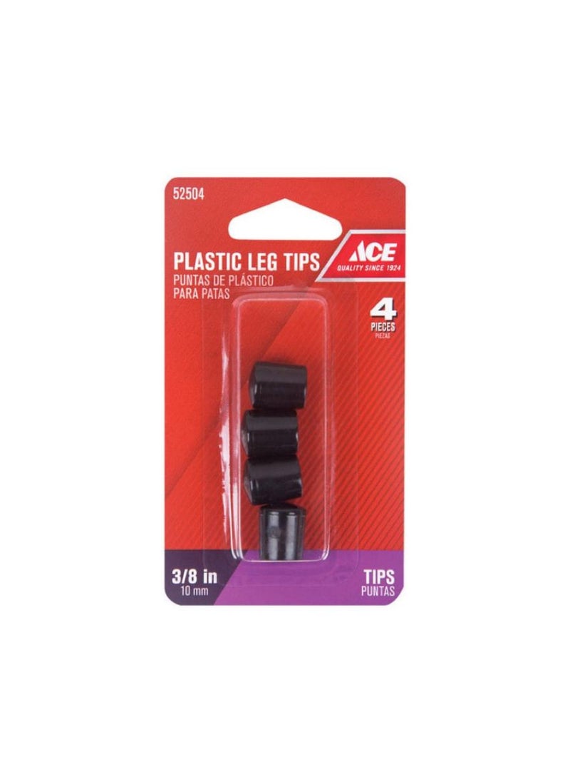 ACE - Plastic Leg Tips Pack 1 cm 4 Pieces - Image 1