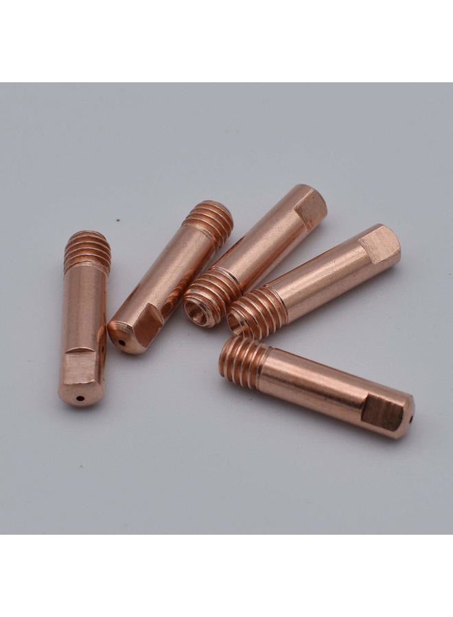GZTIGWELD 15AK MB15 MAG MIG Welding Torch Contact Tip .035'' & 0.9mm M6x25mm 20pk - Image 3
