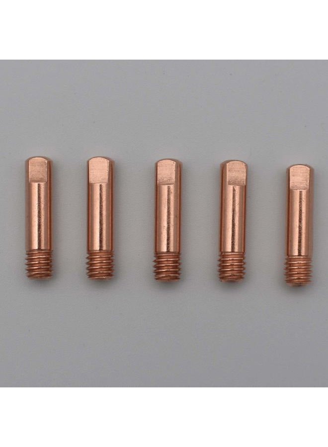 GZTIGWELD 15AK MB15 MAG MIG Welding Torch Contact Tip .035'' & 0.9mm M6x25mm 20pk - Image 5