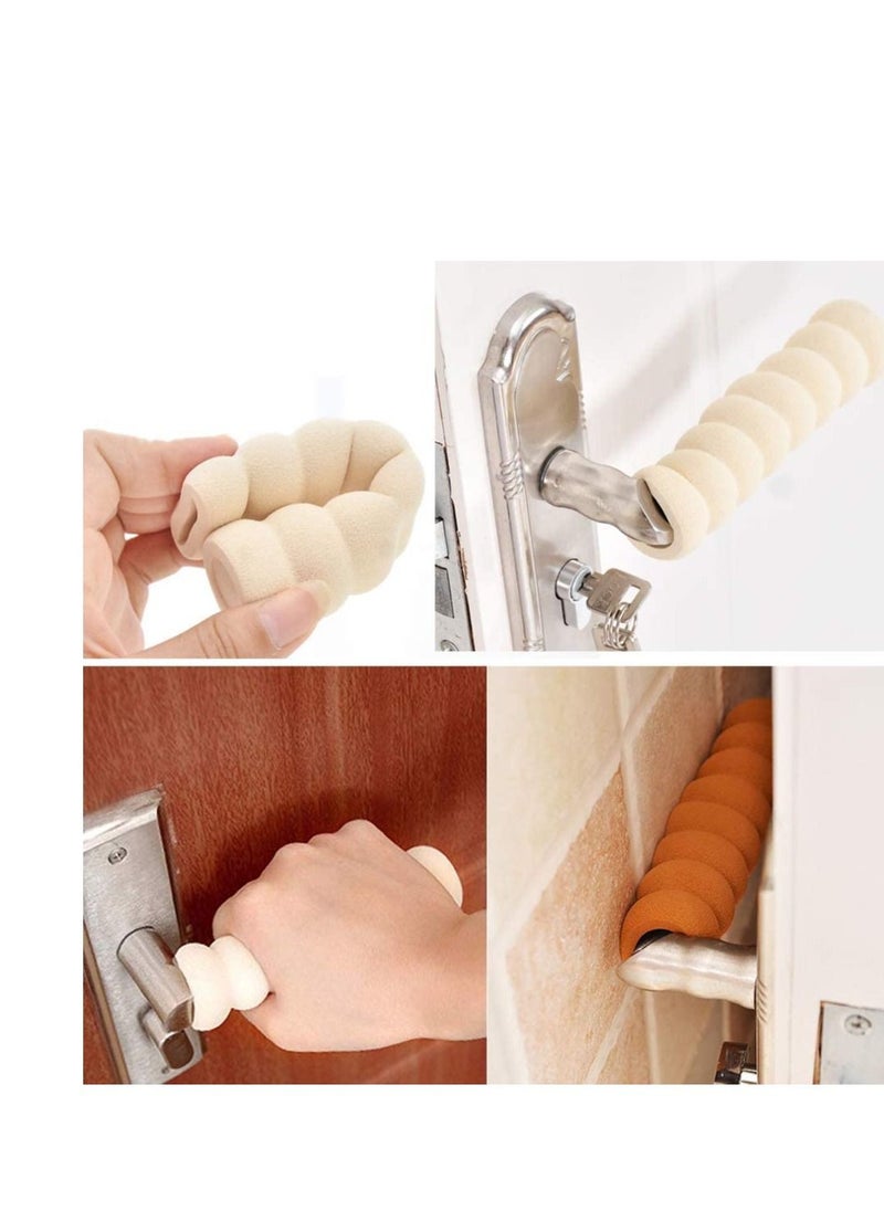 Y&D Door Handle Covers, Soft Silicone Kid Safety Protector Anti-Collision for Child, Foam Rubber Anti-Static Outside 10 Packs  - Image 4
