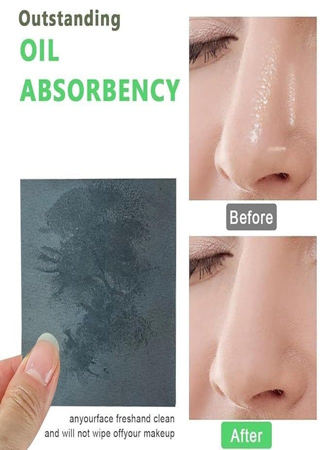SRN ENTERPRISE 100 Pcs Oil Blotting Sheets for Face,Oil Absorbing Sheets Oily Control Face Wipes Tissues,Facial Care Makeup Blotting Paper for Oily Skin, absorbing Blotting Papers for Women Men (Black) - Image 3